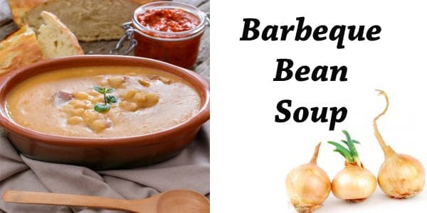 Barbeque bean soup.