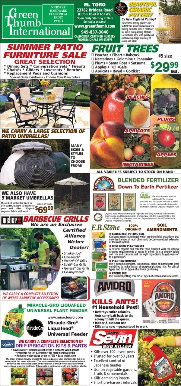The front page of the green international plant nursery magazine.