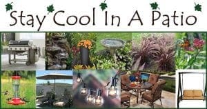 Stay cool in a SoCal garden center patio.