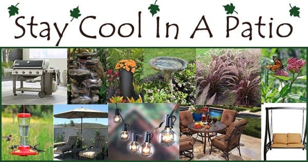 Stay cool in a SoCal garden center patio.