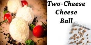 Southern California garden center with a cheese ball.