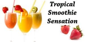 SoCal garden center offering tropical smoothie sensation.