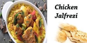 Chicken jalfrezi with rice and bread from a Southern California garden center.