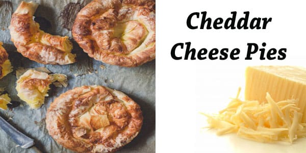 Cheddar cheese pies from a Southern California garden center.