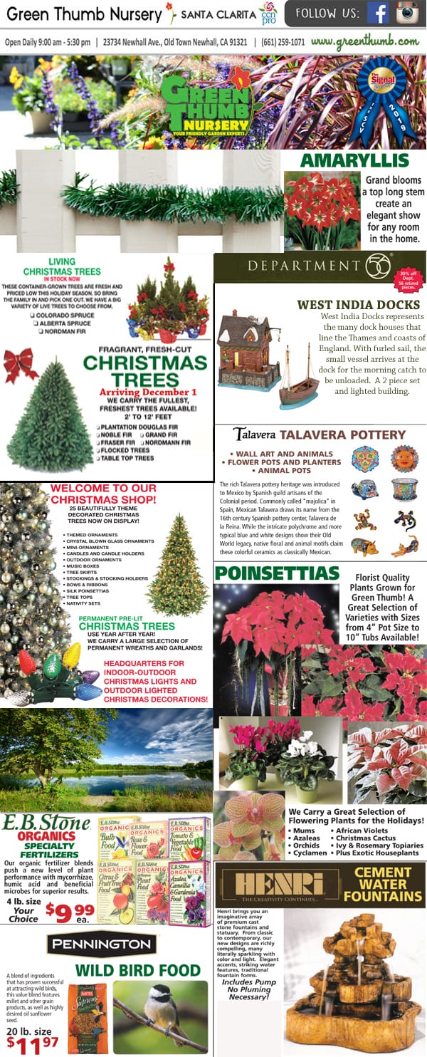 January 2019 review of a garden center near me.