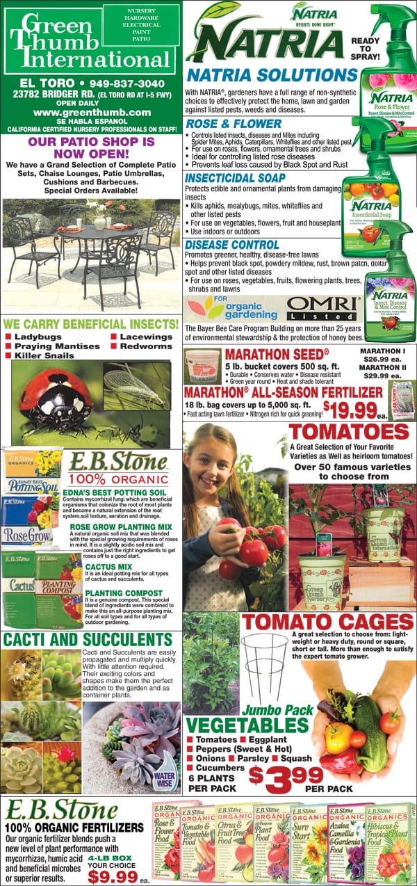 The top-rated nursery near me featured on the front page of a gardening magazine.
