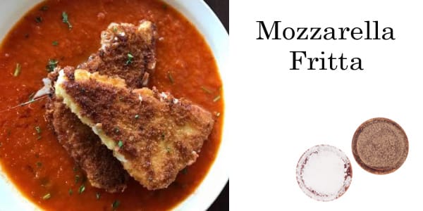 Mozarella fritta recipe - how to make crispy mozarella fritta.