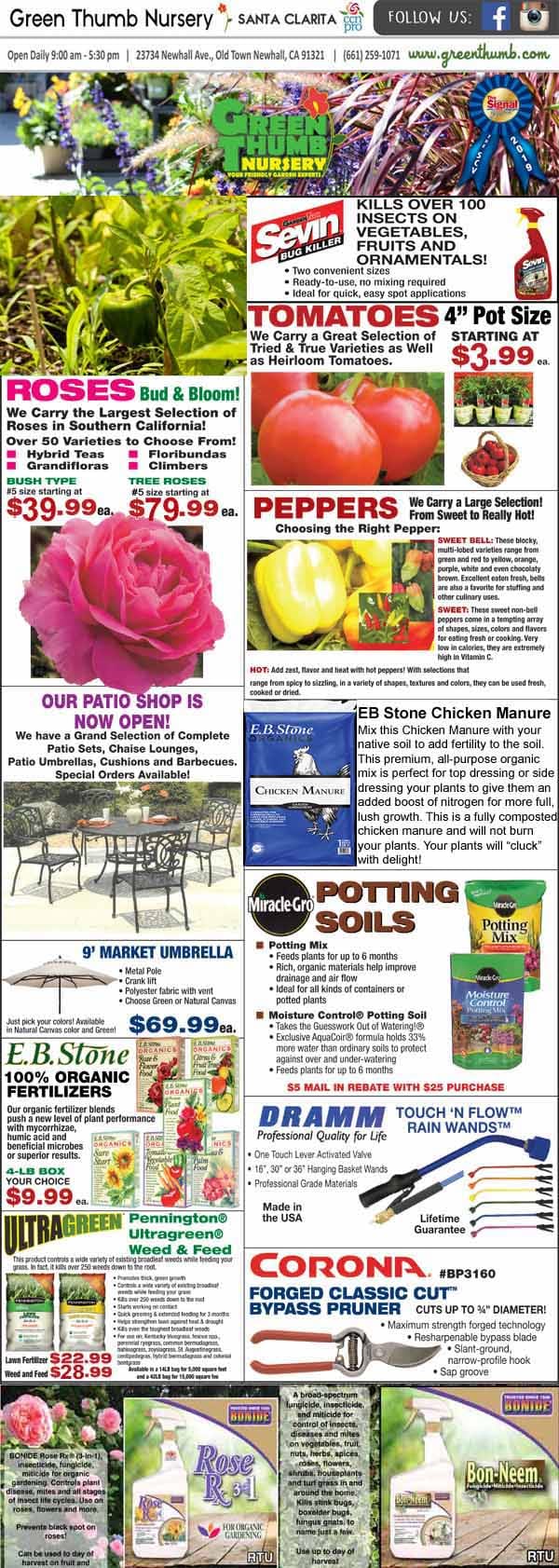 The front page of the best nursery near me in the gardener's journal.