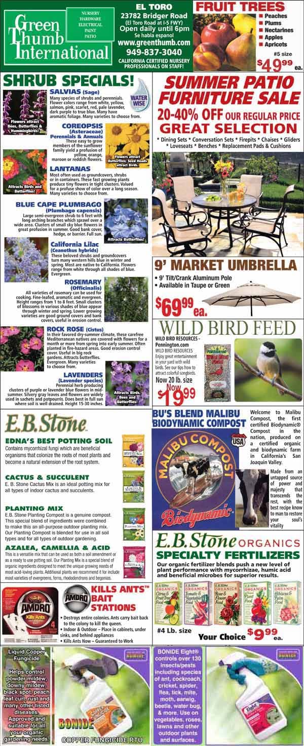 The front page of the gardener's national magazine featuring the best nursery near me.