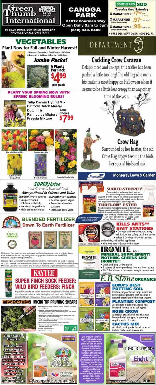Explore the top plant nurseries near me and discover the best garden center for all your gardening needs on the front page of a gardening magazine.