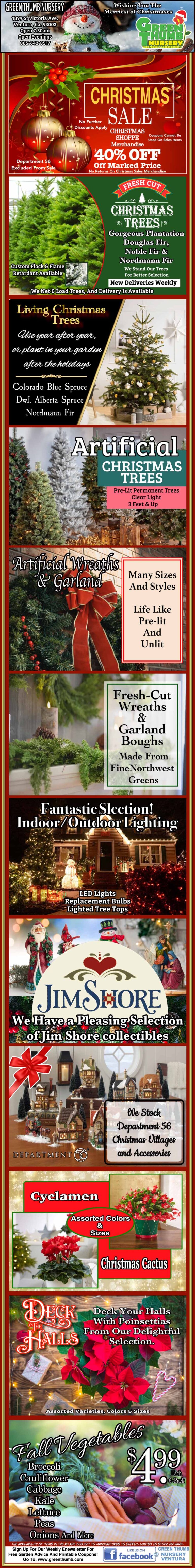 A poster with a christmas tree and a christmas tree.